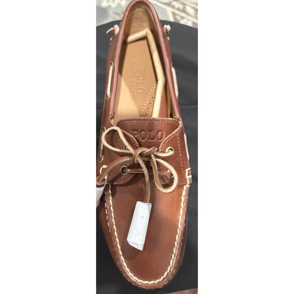 RALPHLAUREN MERTON LUXURY BROWN LEATHER SHOES SIZES 11.5D